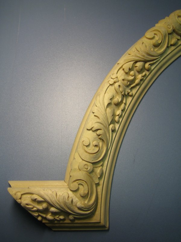 Trumeauxspiegelrahmen Detail